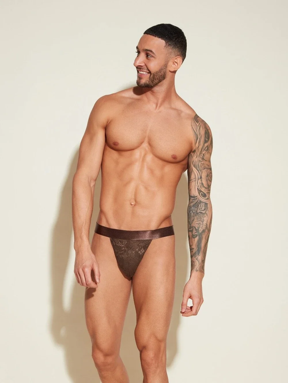 Cosabella Uno Lace Brief Jockstrap